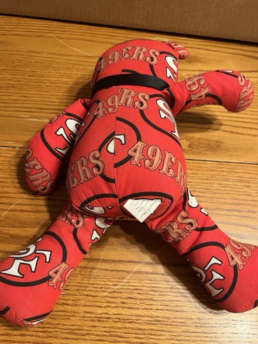 Orsacchiotto in tessuto stampa 20" NFL San Francisco 49ers - Foto 4 di 5