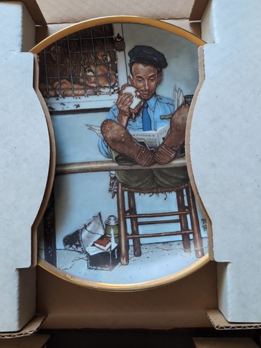 Lot Of 8 Norman Rockwell Limited Edition Collectors Plates. -- ALL Boxed ! Mint! - Picture 2 of 11