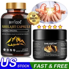 Himalayan Pure 100% Shilajit, Soft Resin, Organic, Extremely Potent, Fulvic Acid