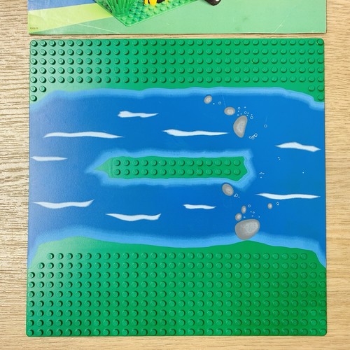 LEGO 6552 Town Rocky River Retreat placa base y folletos de instrucciones solo piezas - Imagen 2 de 3