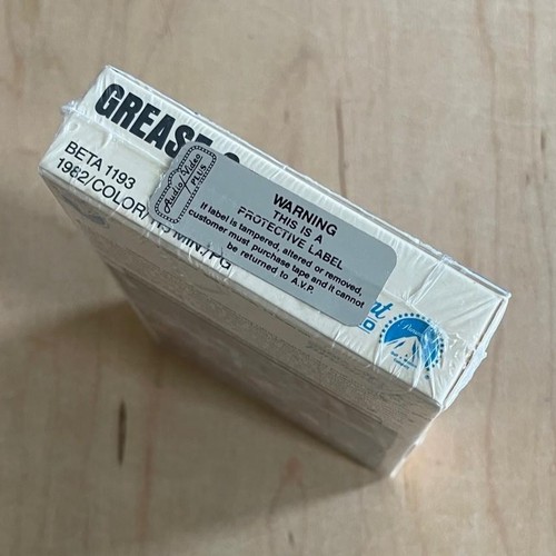 GREASE 2 (1982) Sealed Betamax Paramount Gatefold High School Musical Girl Gang - Picture 6 of 9