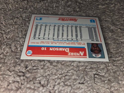 B08: 1987 Sportflics Andre Dawson #139 EXPOS - Imagen 5 de 5