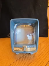 Opta-Vue 2-1/4” “Custom” Slide Viewer C.1950s Blue Retro Vintage Photo Picture