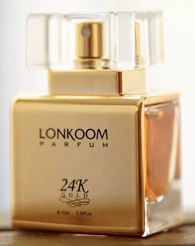 Lonkoom 24K Pure Gold - Fragrance For Women 3.4 oz EDP Spray NEW Sealed Package - Bild 4 von 7