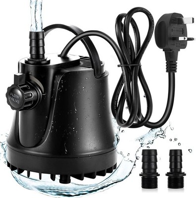 AQQA Tauchpumpe Wasserpumpe AQ009 Ultra Leise Aquarium Wasserpumpe 45W 2,7M