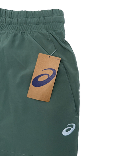 $45 Asics Men's Woven Core Joggers - ASTMPA3336 - Green - Small - New With Tag - Picture 5 of 8