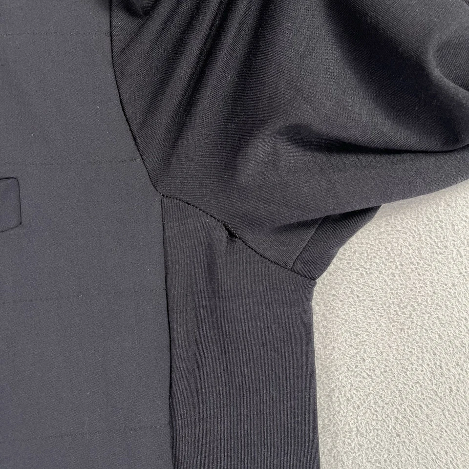 Chaqueta RLX Ralph Lauren Para Hombre XL Azul Cremallera Completa Mezcla de Lana Golf Rendimiento Foto 4 de 4