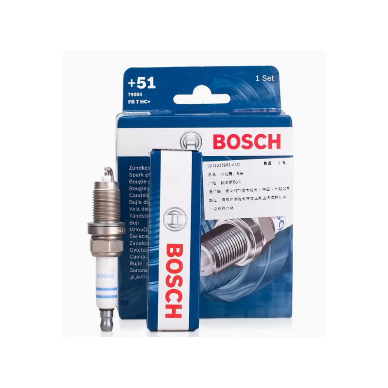 6PCS BOSCH Spark Plug 0242236565 FR7HC For VW Polo IV Saloon 1.4 Jetta 