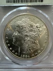 1884-CC Morgan Silver Dollar PCGS MS65