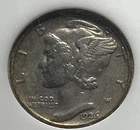 1926-S Mercury Dime VF, Free SH