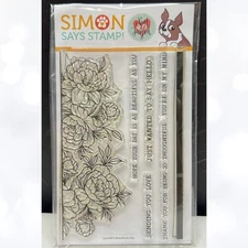 Simon Says Stamp Neat & Tangled BEAUTIFUL AS YOU Stamptember Rubber Stamps