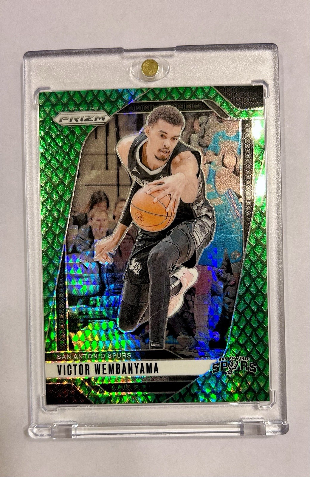 Victor Wembanyama 2024-25 Prizm China Jade Dragon Scale Prizm /48 #172