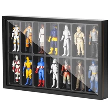 Plastic 3.75 inch Figure Collectors Showcase, Display Frame Case for Action F...