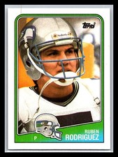 1988 Topps Football # 1 - 200 - Pick Your Card!