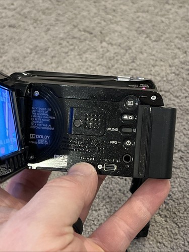 Videocámara JVC Everio HD GZ-HD500 BU HDD pantalla LCD 2,7" 80 GB 20x zoom - probada - Imagen 4 de 14