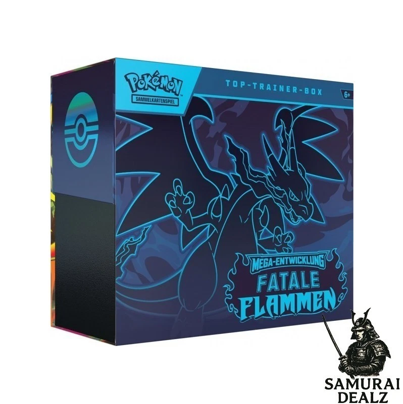 Pokemon Mega Entwicklung - Fatale Flammen TTB Vorbestellung