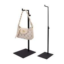 Metal Handbag Display Stand, Adjustable Purse Hook Rack, Bag Organizer Stand ...