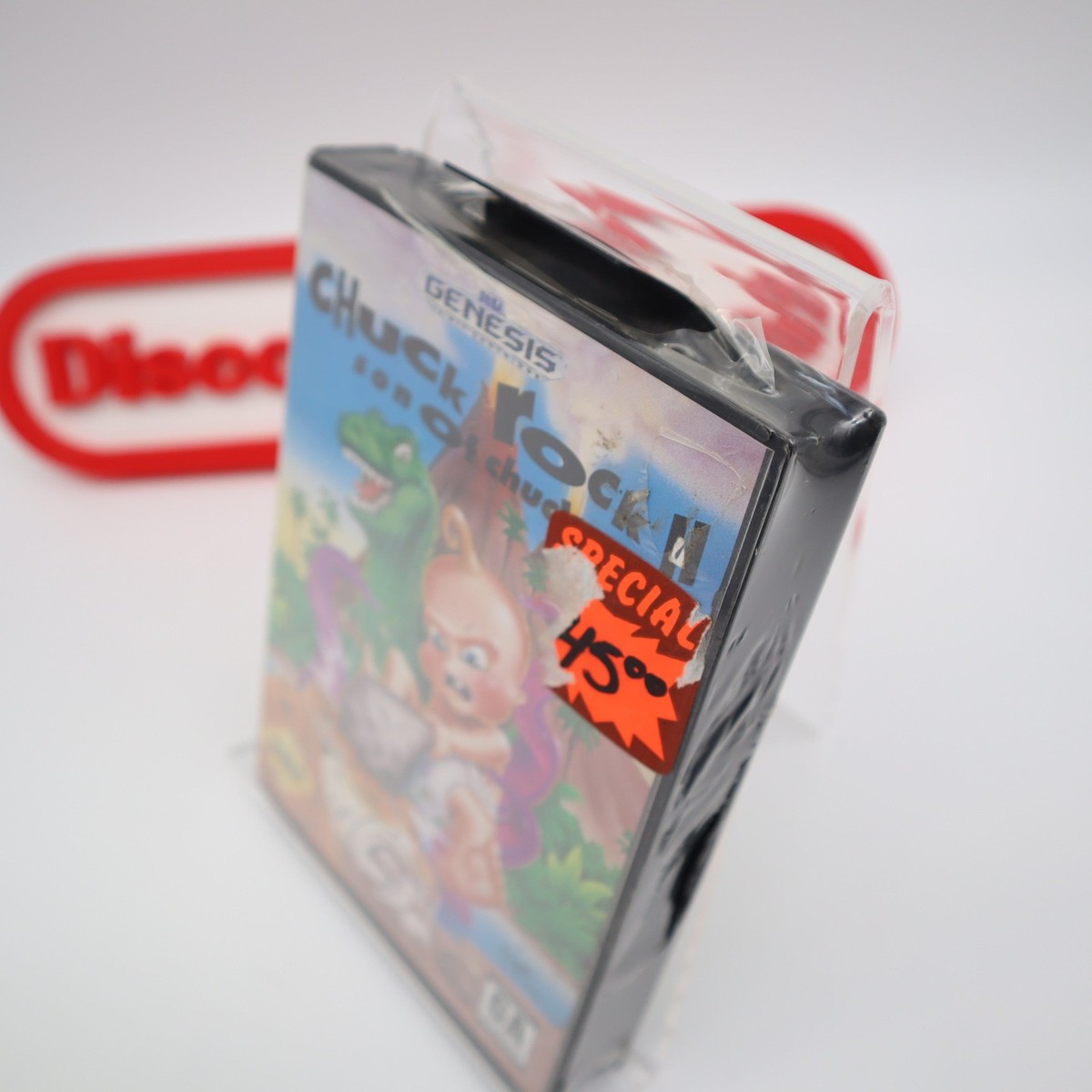 Chuck Rock II: Son of Chuck (Sega Genesis, 1993) for sale