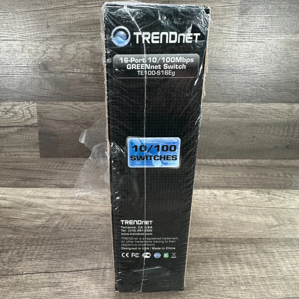 Trendnet 16 Port 10/100MBPS GreenNet Network Switch TE100-S16Eg - Image 3 of 4