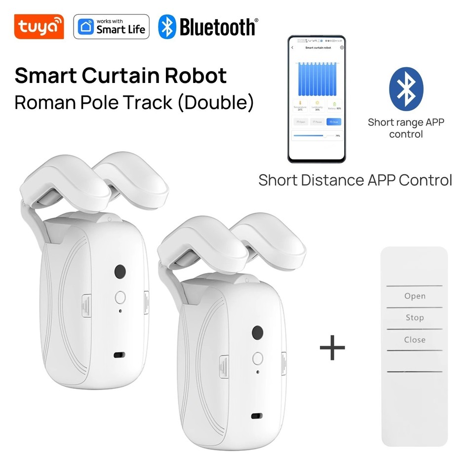 Tuya Smart Wifi 2 Double Rideau Module Volet Roulant Moteur Électrique