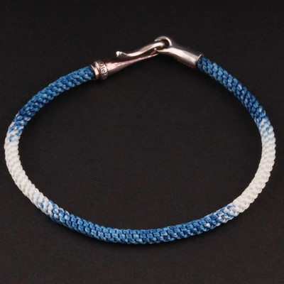 Ole Lynggaard Sterling geknotetes Armband. Blaue Jeans. Leben.  A3040-301 Charlotte
