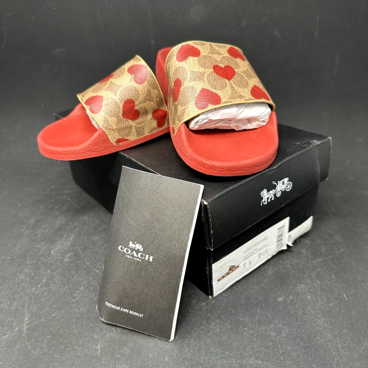 Coach Red Sandals for Women for sale | eBay