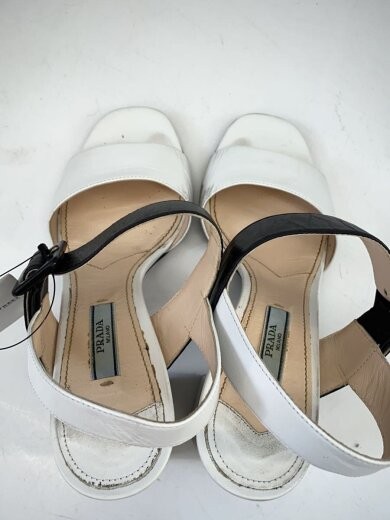 靴 Vintage Prada Sandals 37 Vintage Prada Flower Sandals Black Leather Size 37 Ankle
