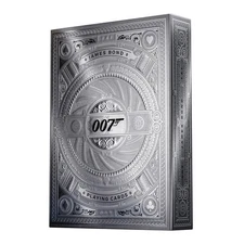 James Bond 007 Playing Cards Silver Edition By theory11 Poker