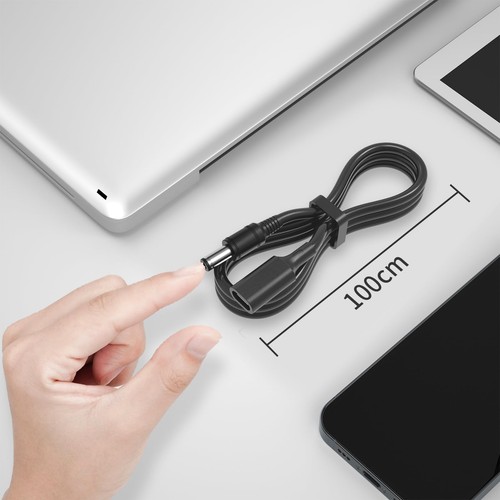 Type C USB-C Female Input to DC 5.5x2.5mm Power PD Charge Cable, 3.28Ft 5V Un... - Picture 7 of 8