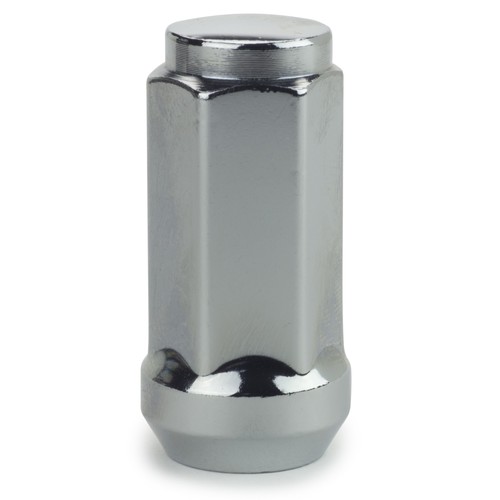 16 Lug Nuts 1.9" Long Bulge Acorn 12x1.5 Chrome - Picture 2 of 3