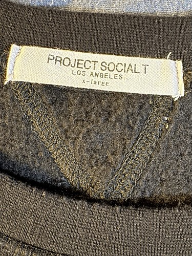 Suéter Chanel By Project Social T Negro Los Ángeles Raro Para Mujer Talla XL - Imagen 5 de 13