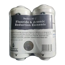 Berkey Authentic Black Berkey Purification Elements With Berkey PF-2 Fluoride an
