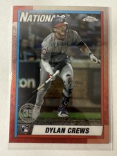 2025 Topps Chrome - 1990 Topps Baseball Dylan Crews #90CB-16 (RC)