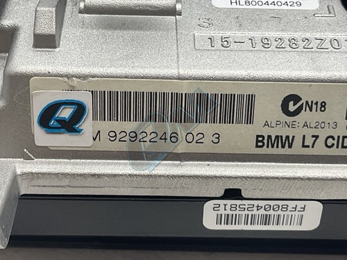 BMW 1 2 Series F20 F21 F22 8.8" CID Central Display Sat Nav Screen 9292246 - Picture 5 of 6