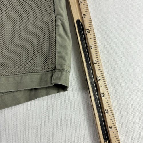 Pantalones Cortos Columbia PFG Para Hombres 2XL Verde Carga Utilidad Malla Bolsillos Pesca con Mosca - Imagen 8 de 14