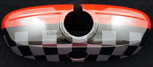 MINI Cooper/S F54 F55 F56 F57 F60 JCW Style Rear View Mirror Cover Manual Dim - Picture 2 of 3