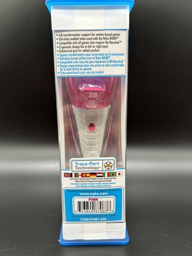 Nyko Kama Wired Pink 87105-A50 For Wii 2010 Nunchuck Brand New Sealed!!! - Picture 4 of 6