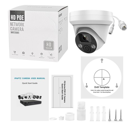 Hikvision 16CH 16POE 4K NVR 5MP IR Camera IP Outdoor Security System Kit w/Audio - Picture 13 of 27