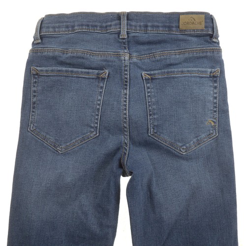 Jordache Super Skinny Jeans Kids Girls 16 Slim Distressed Medium Blue Denim - Picture 8 of 9