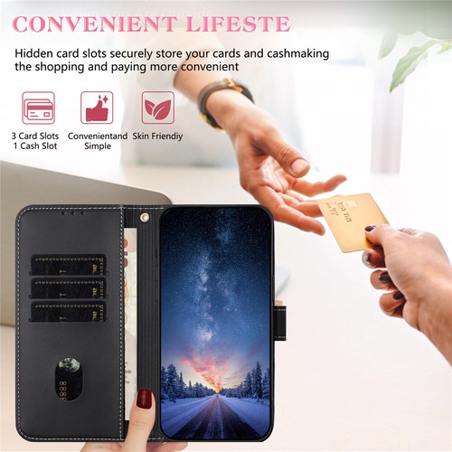 For Sony Xperia 1 5 10 IV V VI VII Case Wallet Leather Shockproof Flip Cover - Picture 67 of 95