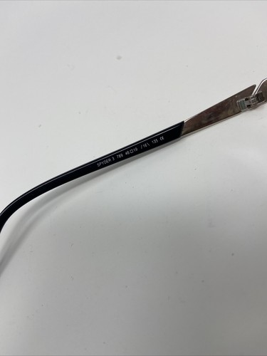 NEOSTYLE Eyeglasses Frames SPYDER 3 789 46-19-16-135 Silver/Black Full Rim CE46 - Picture 6 of 10