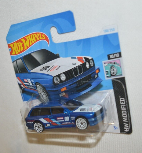 HOT WHEELS 2024 HW MODIFICADO 10/10 - BMW M3 WAGON AZUL METALIZADO - Imagen 4 de 5