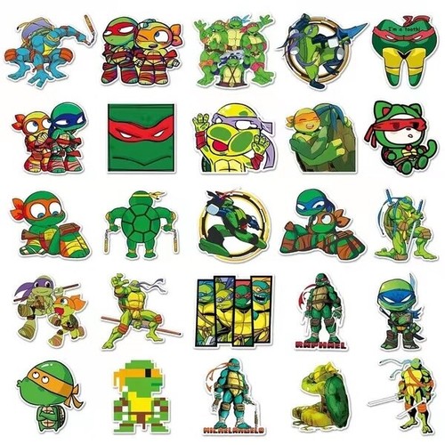 Juego de decoración de vajilla de fiesta de cumpleaños para niños Teenage Mutant Ninja Turtles - Imagen 21 de 44