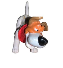 Oliver & Company Dodger the Dog Poseable Toy Disney 3.5 Inches PVC figurine red