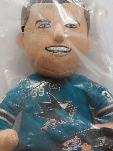2013 NHL #39 LOGAN COUTURE SAN JOSE SHARKS PLUSH FIGURE 10.5" - SEALED!! - Picture 2 of 3