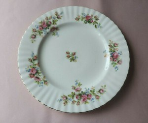 Speiseteller Royal Albert England /"Moss Rose/" Bone China Porzellan //mehr da