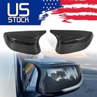 For 2014-2018 INFINITI Q50  3D REAL CARBON FIBER M3 Style Side Mirror Cover Cap