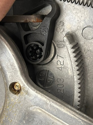 MERCEDES C-KLASSE C220 KOMPRESSOR HANDBREMSHEBEL A2038310005 A2034270136 BJ 2006 - Bild 8 von 8