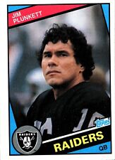 1984 Topps #114 Jim Plunkett Near mint or better