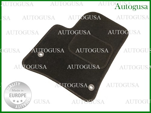 NEW LHD SET PORSCHE CAYENNE 02-09 BLACK TAILORED CAR FLOOR MATS VELOUR CARPETS - Bild 4 von 7